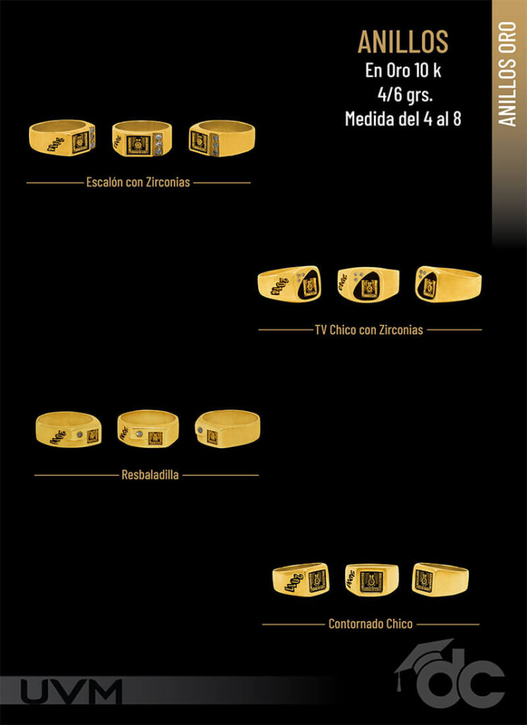 Anillos de graduacion online unam